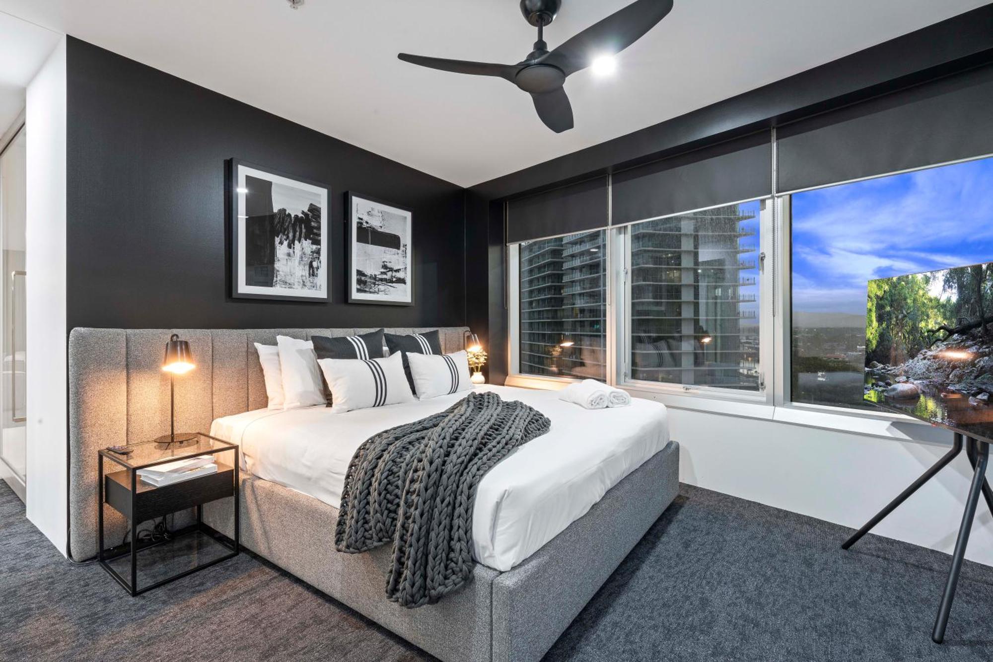 Q Tower At Surfers Paradise - Self Contained Apartments Gold Coast Exterior foto