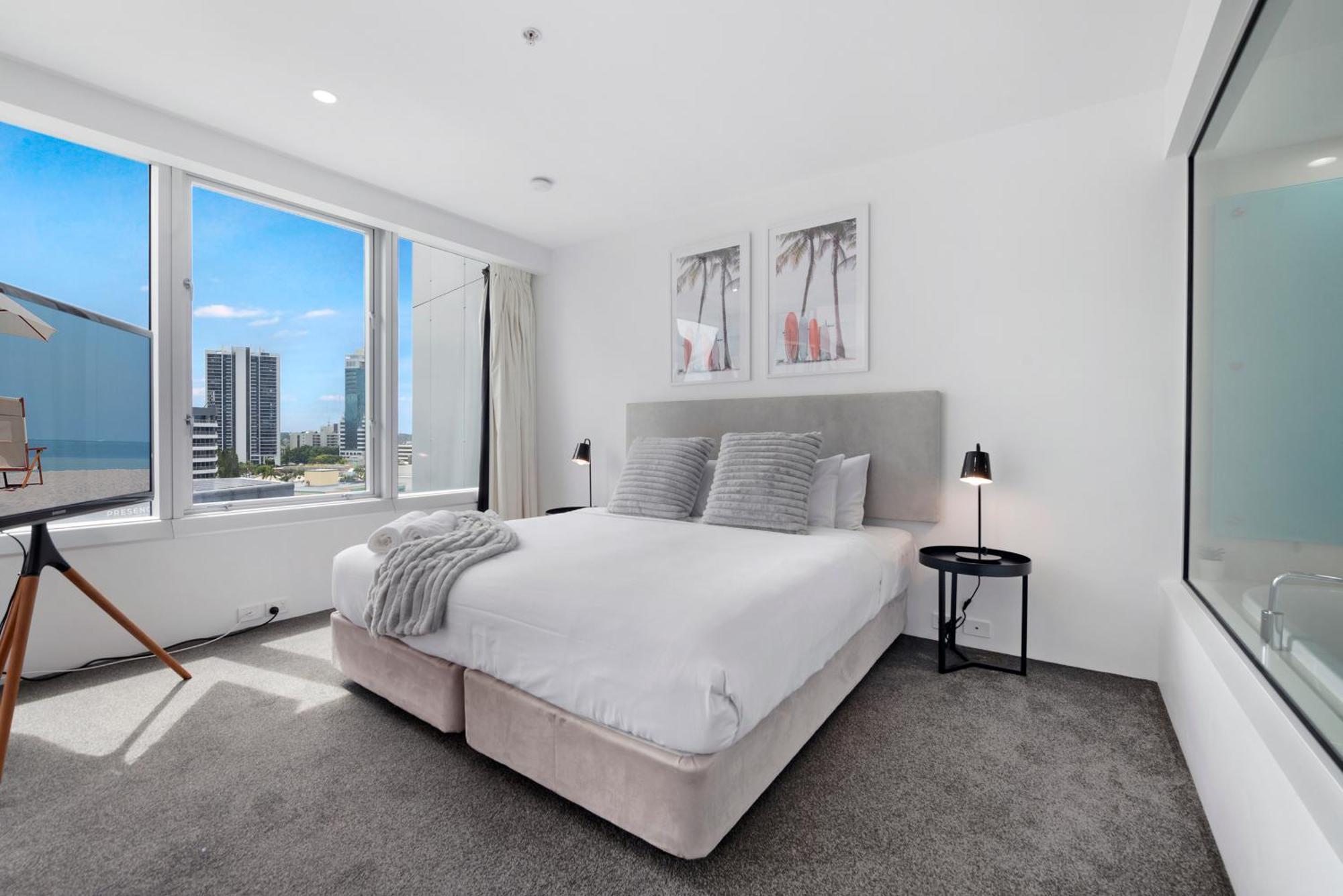Q Tower At Surfers Paradise - Self Contained Apartments Gold Coast Exterior foto