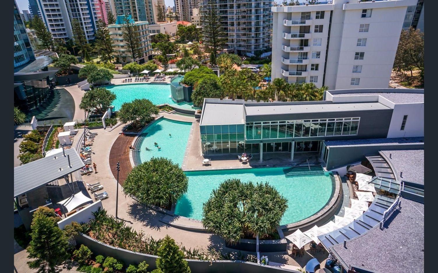 Q Tower At Surfers Paradise - Self Contained Apartments Gold Coast Exterior foto